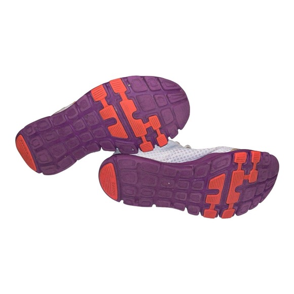 Reebok Women's Your Flex Trainette J90620 White Purple Running Shoes Size 9 - Picture 6 of 7